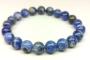 Bracelet en pierres sodalite bleue foncée