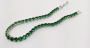 Bracelet en pierres vert émeraude rondes en zircon