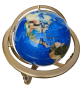 Globe terrestre de bureau 33 cm Bleu navy 4 pieds OR
